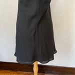 Vintage 90’s Black Mesh Back Sleeveless Dress Size 10 Photo 4