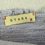 STARK Smocked Mini Skirt Women's Size Small Lavender Purple Cotton Blend Gauze Photo 3