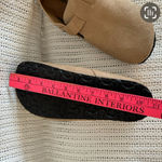 New. Women’s Suede Flat Loafers – Comfy Walking Travel Shoes Tan Size 11.5 Photo 7