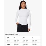 Free People ✨ We The Free Pixie Sz Medium Tee Ivory✨ Photo 4