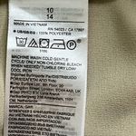 Gap fast easy trousers Bedrock, pleated front wide leg pants, size 10 Photo 10