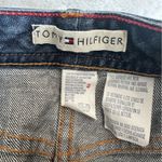 Tommy Hilfiger  Vintage Y2K Dark Wash Midi Denim Skirt Size 2 Photo 4