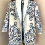 Chico's Dressy attractive CHICO’S cardigan 💙🤍💙 Photo 0