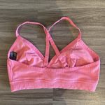 ESSENTIAL HEAVY RIB LOGO BRALETTE Pink Size 1X Photo 7