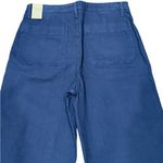 Madewell ✨ NWT  Emmett Slim Wide-Leg Pants Navy Blue Size 31 ✨ Photo 12