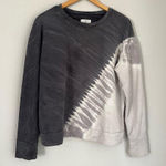 Offline by Aerie Gray Two Tone Tie Dye Sweatshirt Size Medium Photo 0