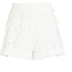 IRO Mikos Broderie Anglaise Cotton Shorts Photo 4
