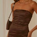 Peppermayo brown corset dress Photo 0