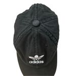 Adidas  Women’s One Size Faded Black Adjustable Baseball Ball Cap Hat Cotton Photo 5