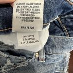 BKE  Parker Denim Jean Shorts Blue Raw‎ Hem Stretch Medium Wash Women’s Size 28 Photo 8