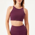 Girlfriend Collective Plum Biker Shorts Set Photo 0