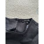 Madewell Contrast-Stitch Relaxed Straight-Leg Sleeveless Linen Jumpsuit Black 0 Photo 9