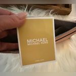 Michael Kors NEW!! Jet Set Travel Leather Wristlet Clutch – Rose Dust Photo 4
