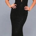 Lulus  Everly Black Lace Maxi Dress Photo 0