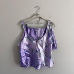 secret treasures VINTAGE LAVENDER  FLORAL PAJAMA SET‎ Photo 3