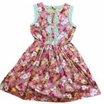 Matilda Jane Floral Leah Dress It’s a Wonderful Parade Women’s Size Small Photo 0