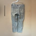 Old Navy High Rise Straight Leg Distressed Light Wash Y2K Jeans 12P  Photo 1