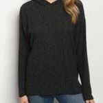 All in Favor Charcoal Gray Hoodie Sweater SMALL Photo 1