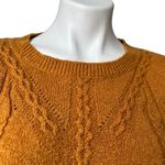 Anthropologie  Sparrow Mustard Gold Yellow Soft Oversized Tunic Sweater, Sz L Photo 8