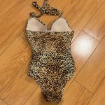 Victoria's Secret  Leopard Print One Piece Swimsuit Photo 1
