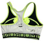 Under Armour  Batgirl Alter Ego Sports Bra Black Neon Yellow Batman Medium EUC Photo 2
