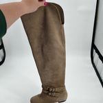 BCBGeneration BCBG Generation Cristina taupe tan Buckle Tall Boots Suede Leather US 9 Photo 6