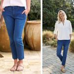 Frank & Eileen  Wicklow Italian Denim Crop  size 8 Photo 1