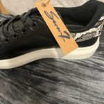 Seven7 Seven Miki Black Snake Print Sneakers  Photo 1