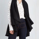 Modcloth  Head to Macchiato Knit Draped‎ Circle Sweater Vest Cozy Cardigan OS Photo 0