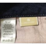 Michael Kors Womens  Dark Wash Boot Cut Stretch Embellished Jeans with Bling 6 Photo 6