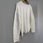 Z Supply Off-White  Heart Skull Sweater Size M EUC Photo 5