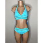 Bleu Rod Beattie New. aqua smocked bikini. 12/8. Retails $169 Photo 14