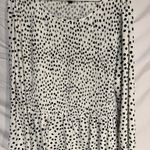 Eloquii Women’s blouse pullover black and white with smocking Photo 0