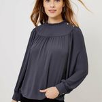 Loft  Poetic Romantic Baby Doll Blouse Top Career Casual All Seasons Photo 0