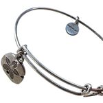 ALEX AND ANI EUC Sand Dollar Bracelet Silver Photo 2