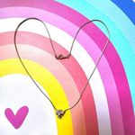 Avon vintage dainty rhinestone pendant necklace Gold Photo 7