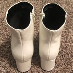White Booties Size 8 Photo 3