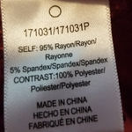 Anthropologie DOLAN DUSTY MAUVE ROSE TEXTURED NECKLINE V NECK RAGLAN BLOUSE XXS Photo 12