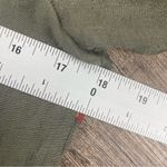 Altar'd State Altar’d State Tunic Top Women Olive Green Floral Embroidered Flowy Ballon Sleeve Photo 7