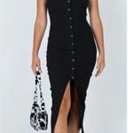 Princess Polly  Ribbed Midi Dress with Slit Size 2 Photo 1