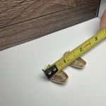 Swavorski Swarovski Crystal Green Gold Tone Stud Pierced Earrings (Swan Marked) Photo 8