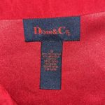 Denim & Co . Size 1X Red Moleskin Button Down Shacket - Shirt Jacket Photo 3