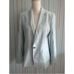 Ann Taylor  Light Blue Button Jacket Blazer Size 4 Photo 3