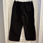 GapFit Black Cropped Wide Leg Athletic Pants Womens Size Medium Photo 1