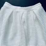 Forever 21  White High Waisted Fit & Flare Mini Skirt | Size: S Photo 4