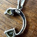 Peora Peridot Sterling Silver Necklace Pendant Green Photo 8