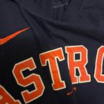 Nike women’s Houston Astros baseball mlb Navy T-Shirt Photo 1