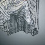 Twelfth Street Cynthia Vincent 4 XS Silk White Snake Mini Dress Gray Photo 8