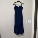 Petal and Pup Ashton Midi Dress Size S Navy Blue Photo 6