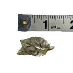 Vintage Signed BSK Leaves Clip On Earrings Classy Bohemian Retro Statement Photo 6